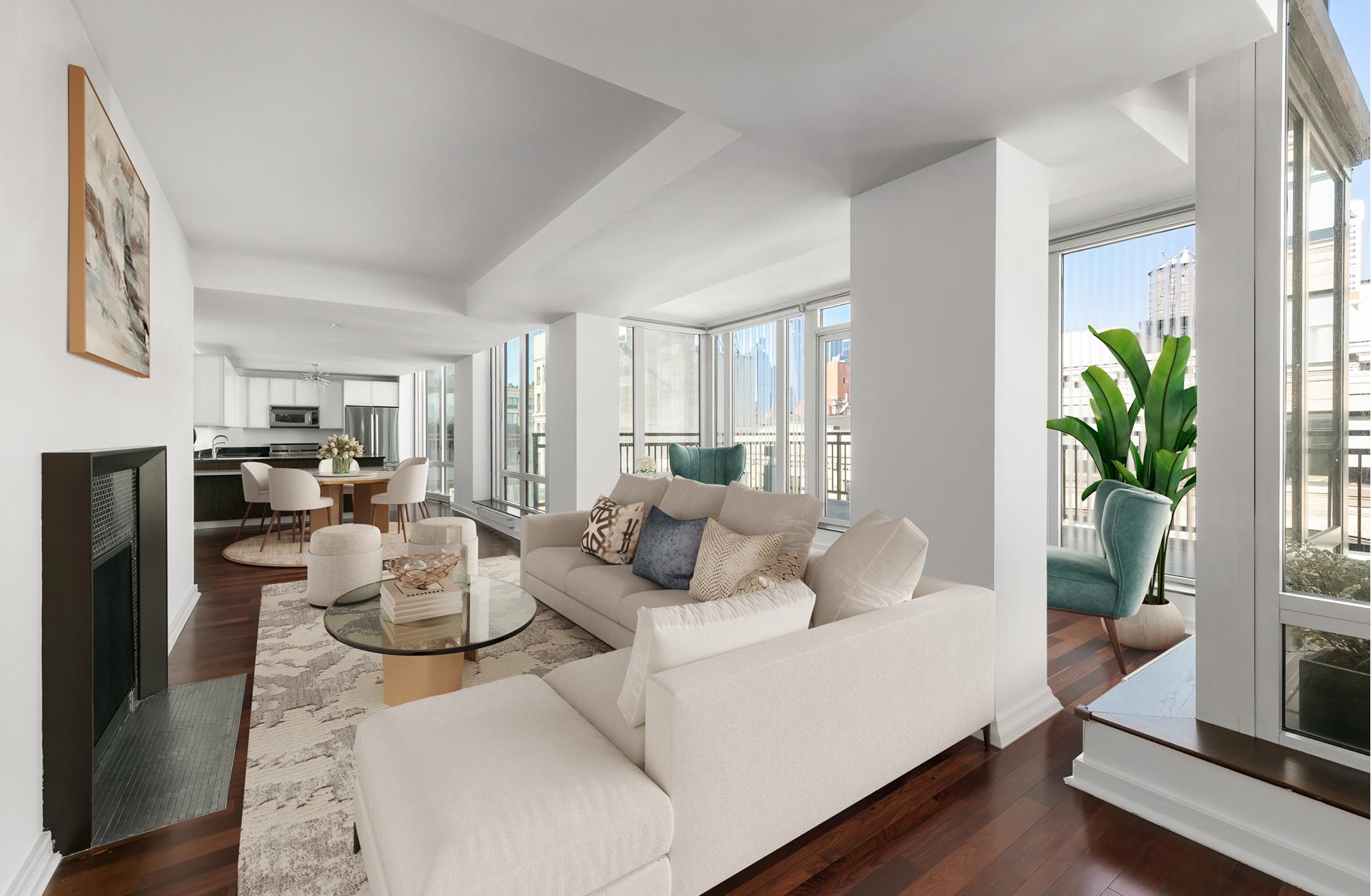 Photo 1 of 130 West 19th Street Ph1b, Chelsea, NYC, $3,380,000, Web #: 1086367264