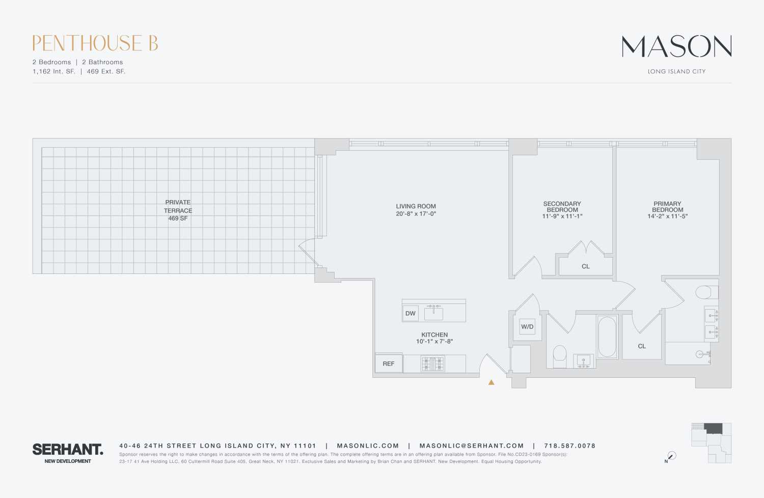 Floorplan for 40-46 24th Street, PHB