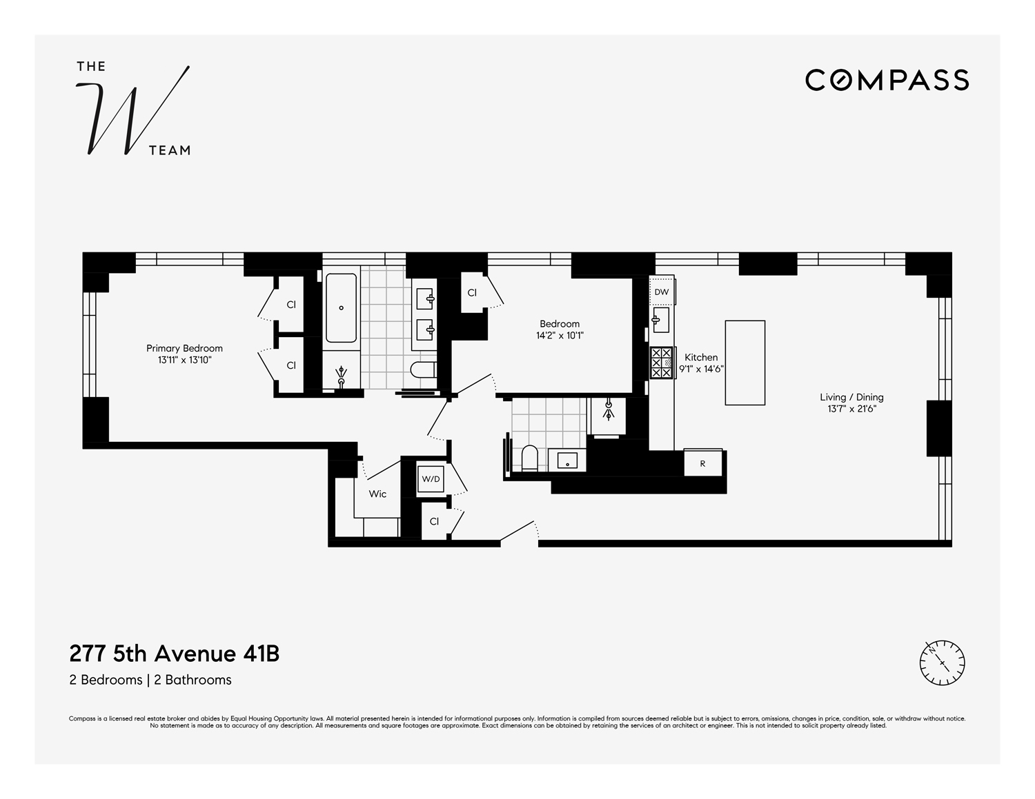 Floorplan for 277 5th Avenue, 41B