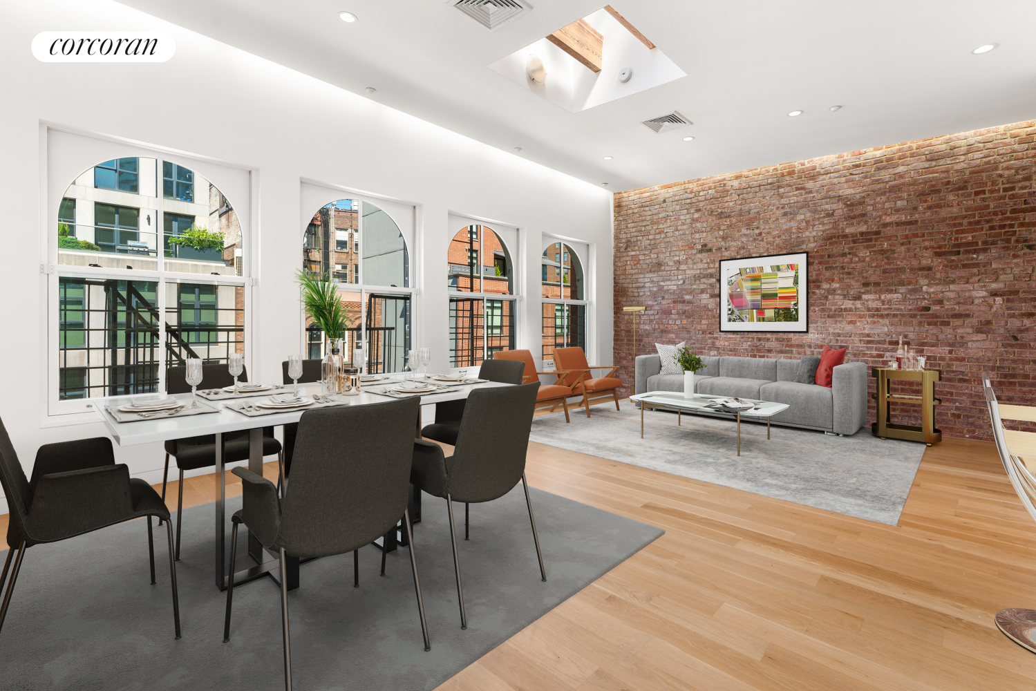 228 West Broadway Ph, Tribeca, Downtown, NYC - 3 Bedrooms  
3 Bathrooms  
7 Rooms - 