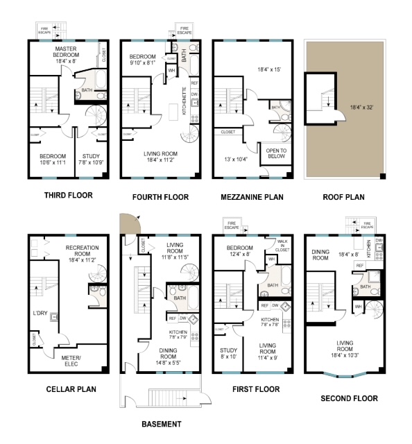 Floorplan for 2004 Madison Avenue