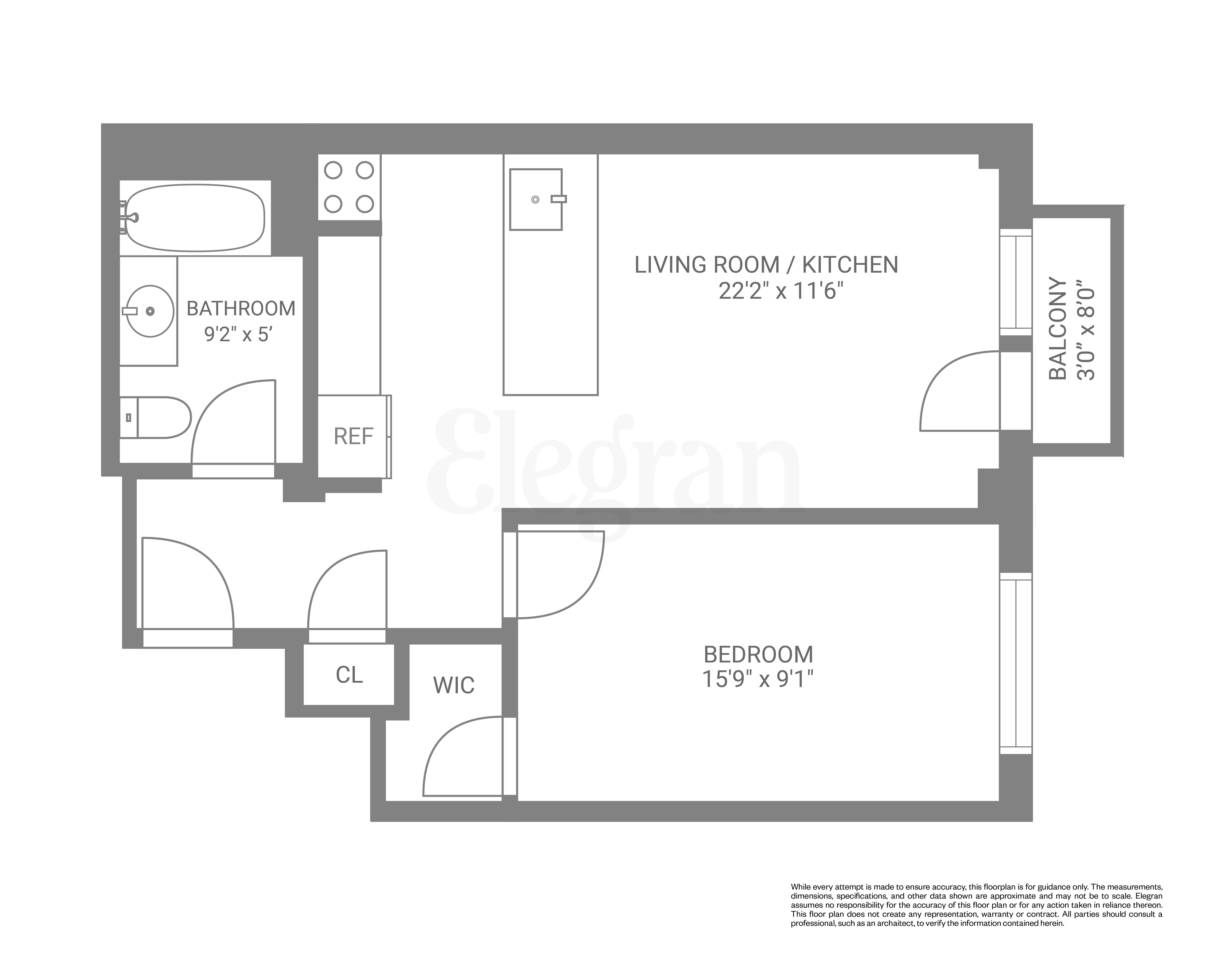 Floorplan for 143-20 Hoover Avenue, 508