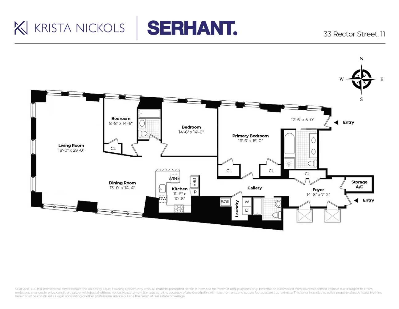 Floorplan for 33 Rector Street, 11