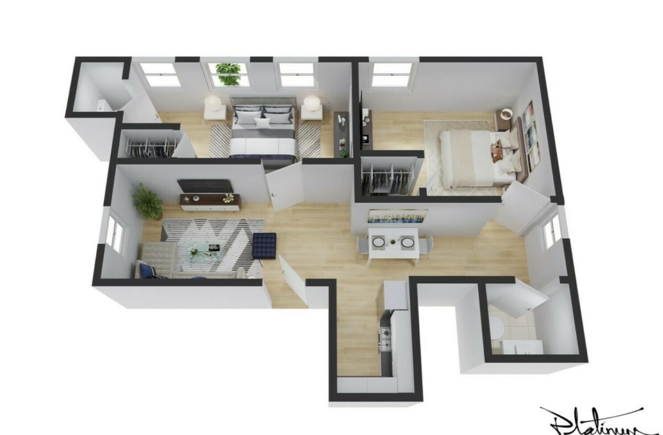 Floorplan for 244 West 72nd Street, PH-R