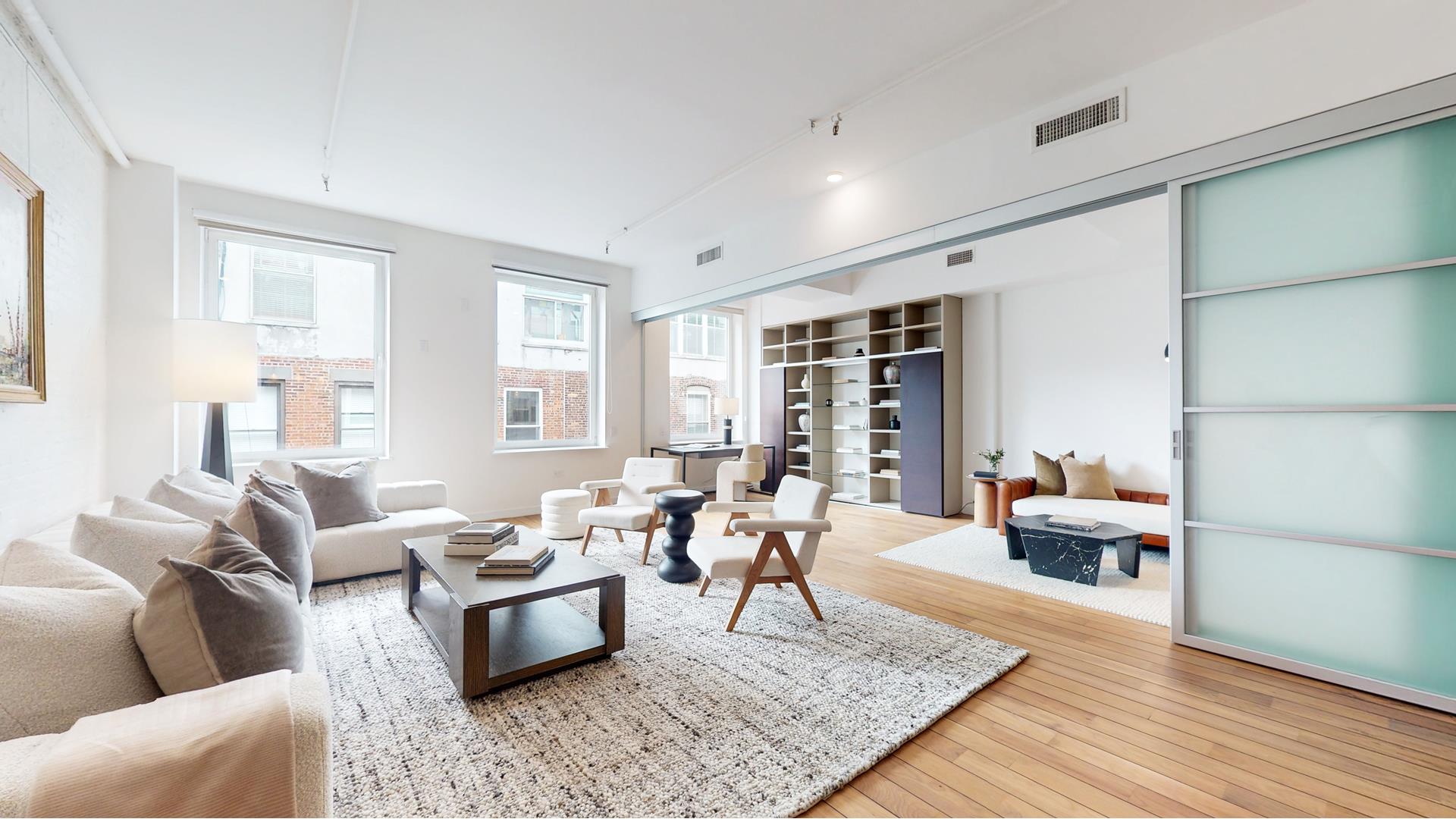 111 Wooster Street Phb, Soho, Downtown, NYC - 2 Bedrooms  
2 Bathrooms  
4 Rooms - 