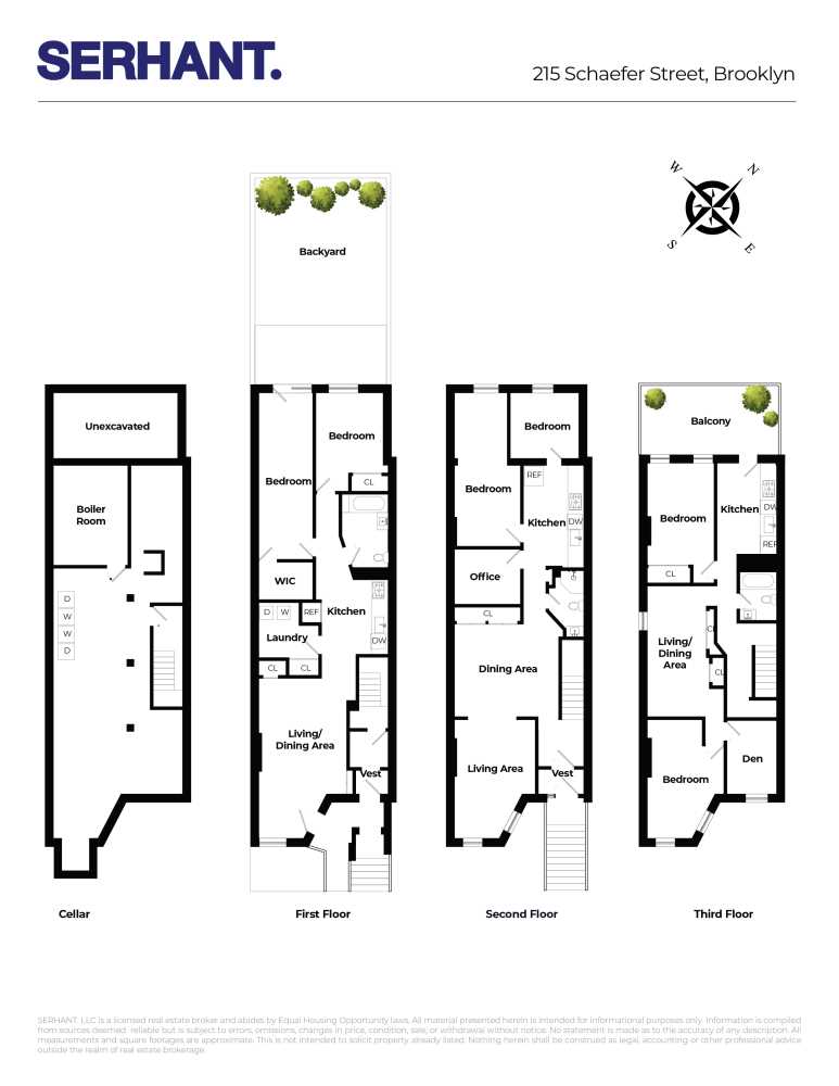 Floorplan for 215 Schaefer Street