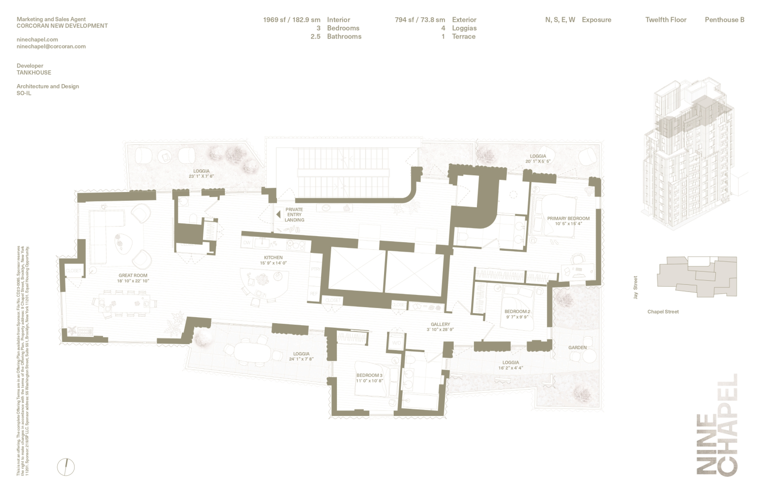 Floorplan for 9 Chapel Street, PHB