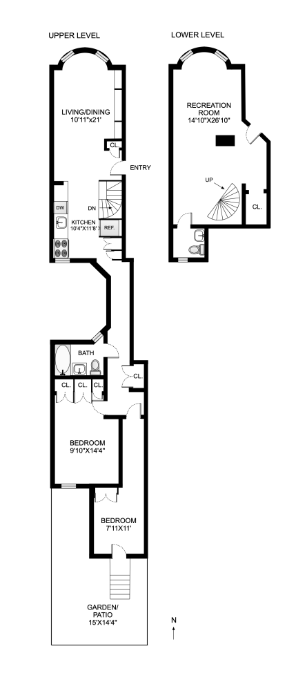 Floorplan for 16 Lincoln Place, 1B