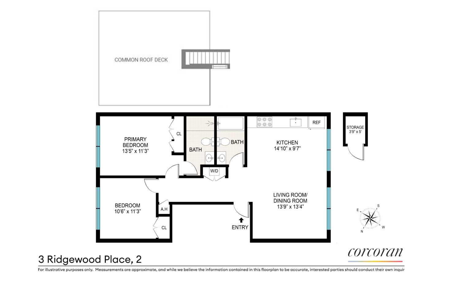 Floorplan for 3 Ridgewood Place, 2