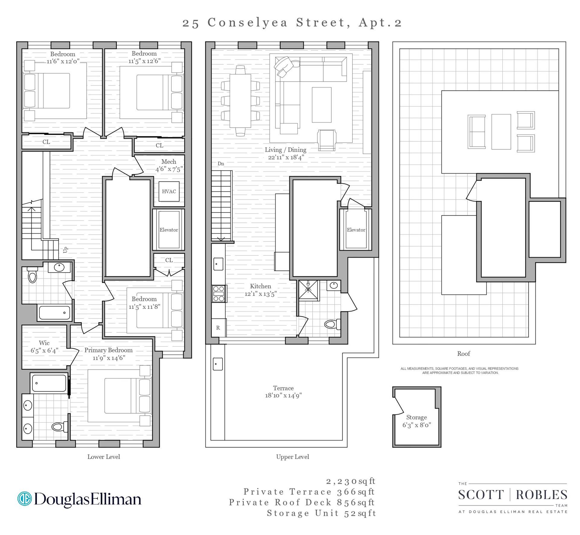 Floorplan for 25 Conselyea Street, 2