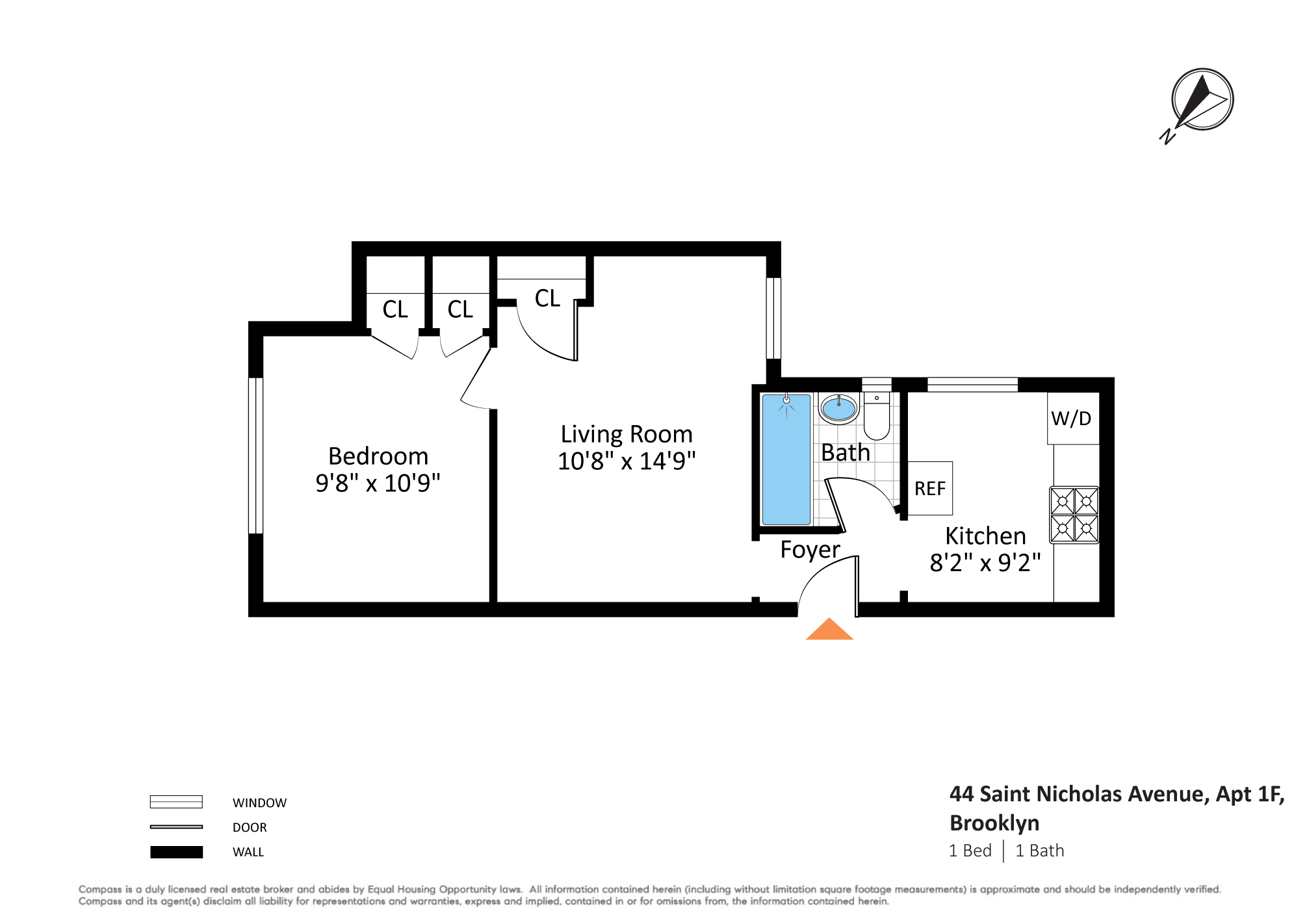 Floorplan for 44 St Nicholas Avenue