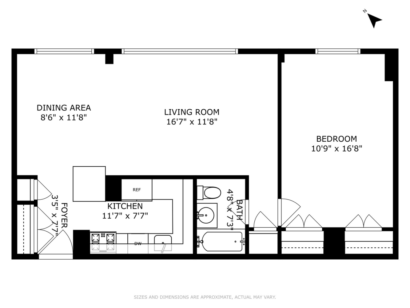 Floorplan for 575 Main Street, 1508