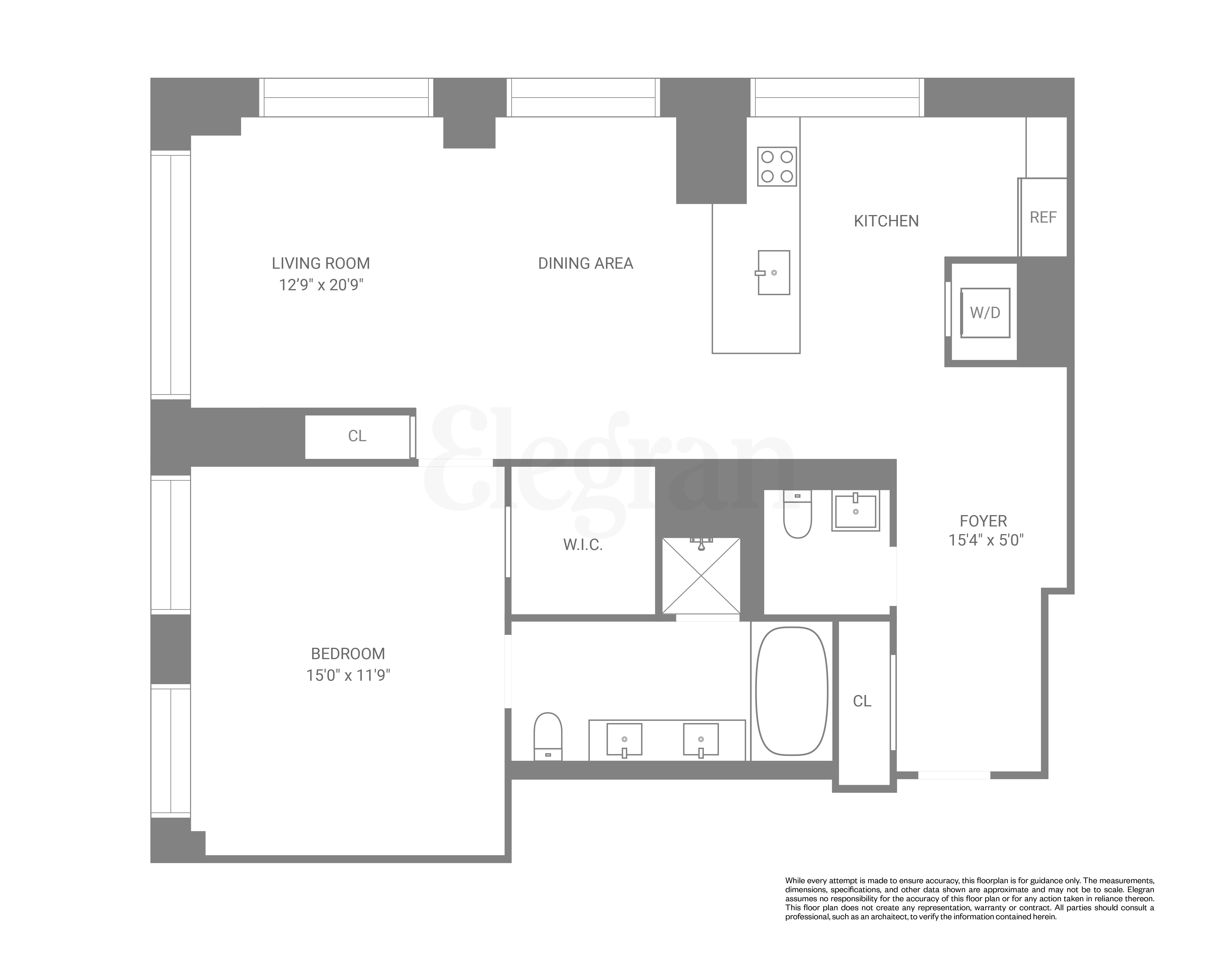 Floorplan for 45 Park Avenue, 1904