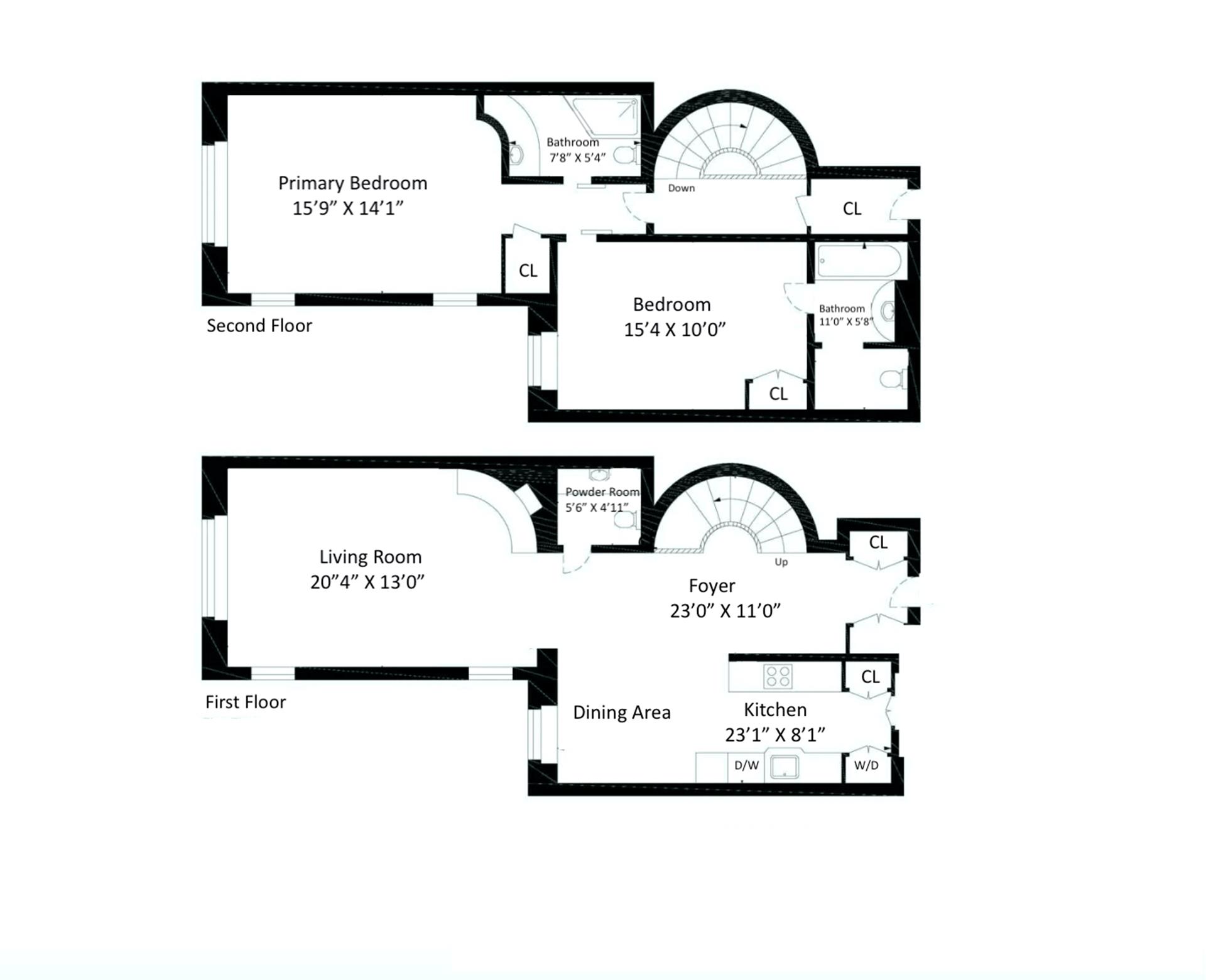 Floorplan for 860 5th Avenue, 7B