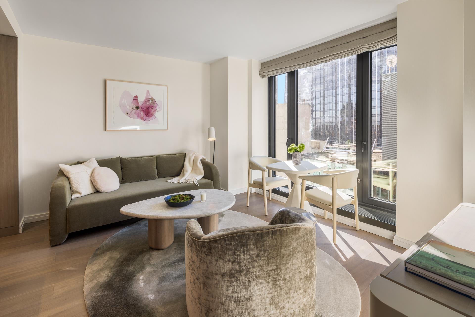 111 West 56th Street 41G, Chelsea And Clinton, Downtown, NYC - 2 Bedrooms  
2 Bathrooms  
4 Rooms - 