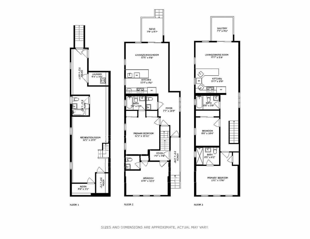 Floorplan for 4733 Beach 47th Street