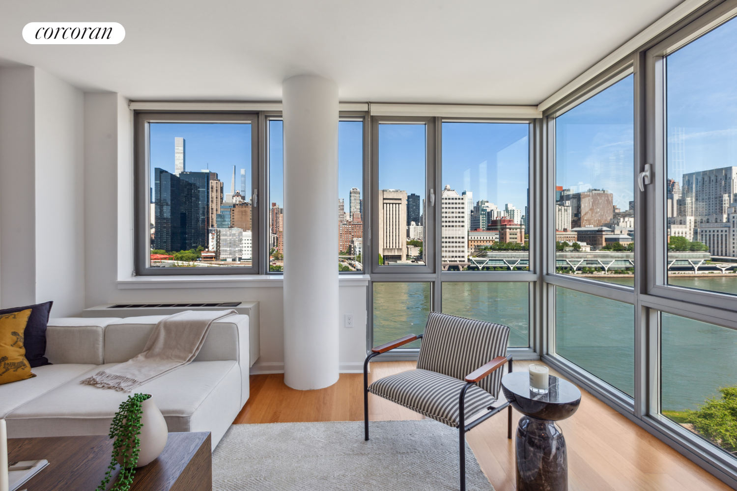 425 Main Street 12D, Roosevelt Island,  - 2 Bedrooms  
2 Bathrooms  
4 Rooms - 