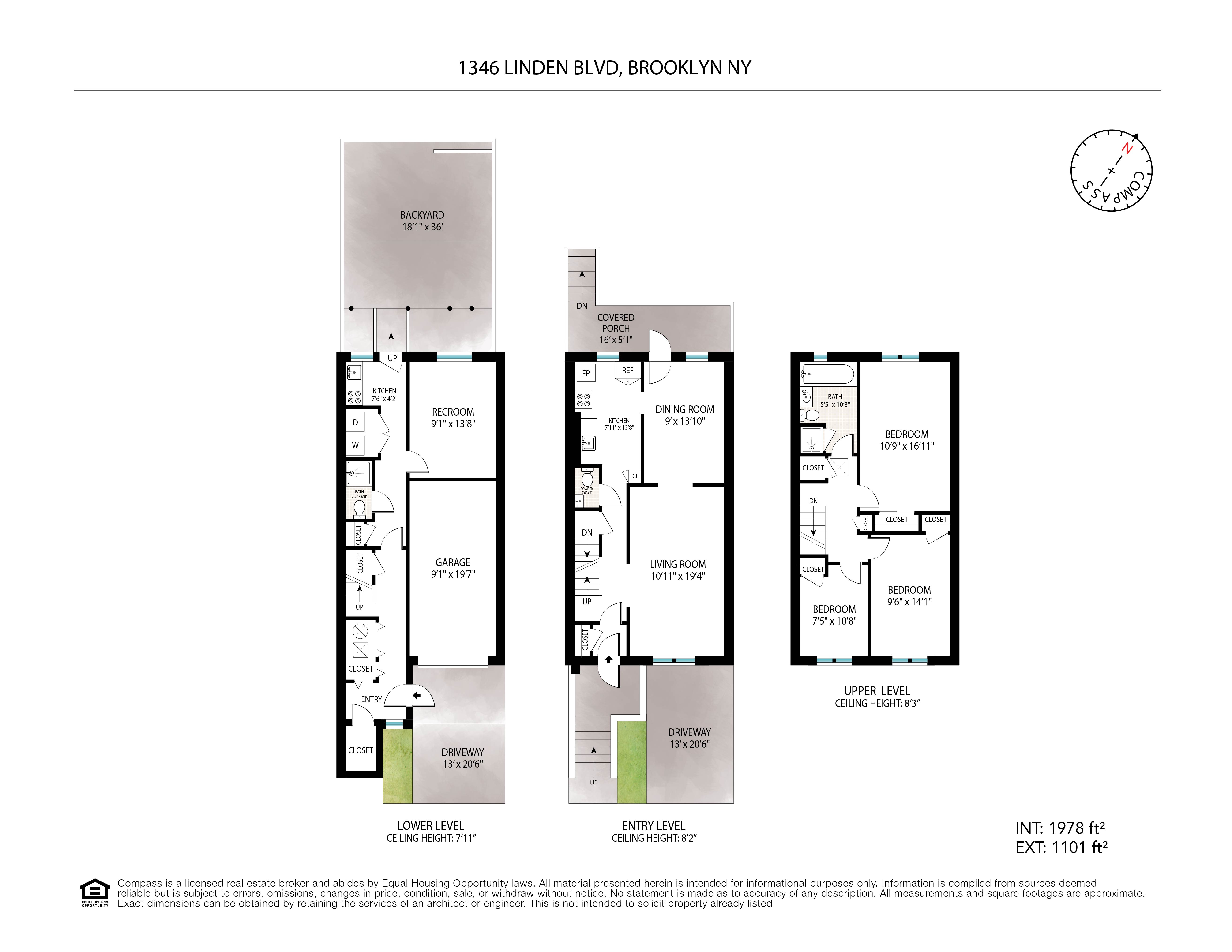 Floorplan for 1346 Linden Boulevard