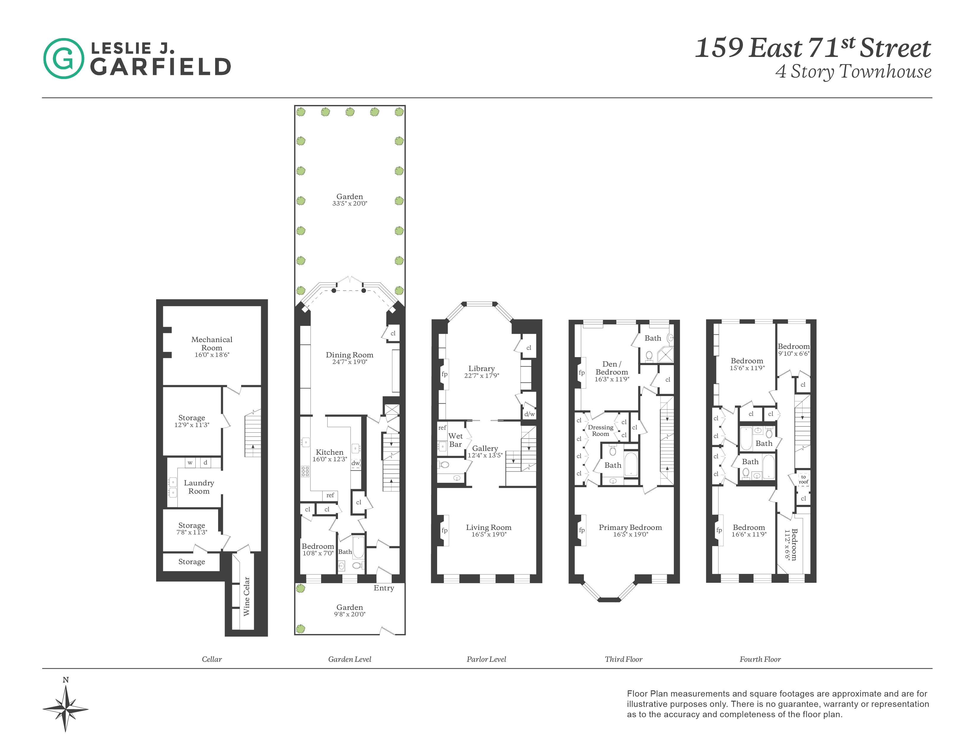 Floorplan for 159 East 71st Street