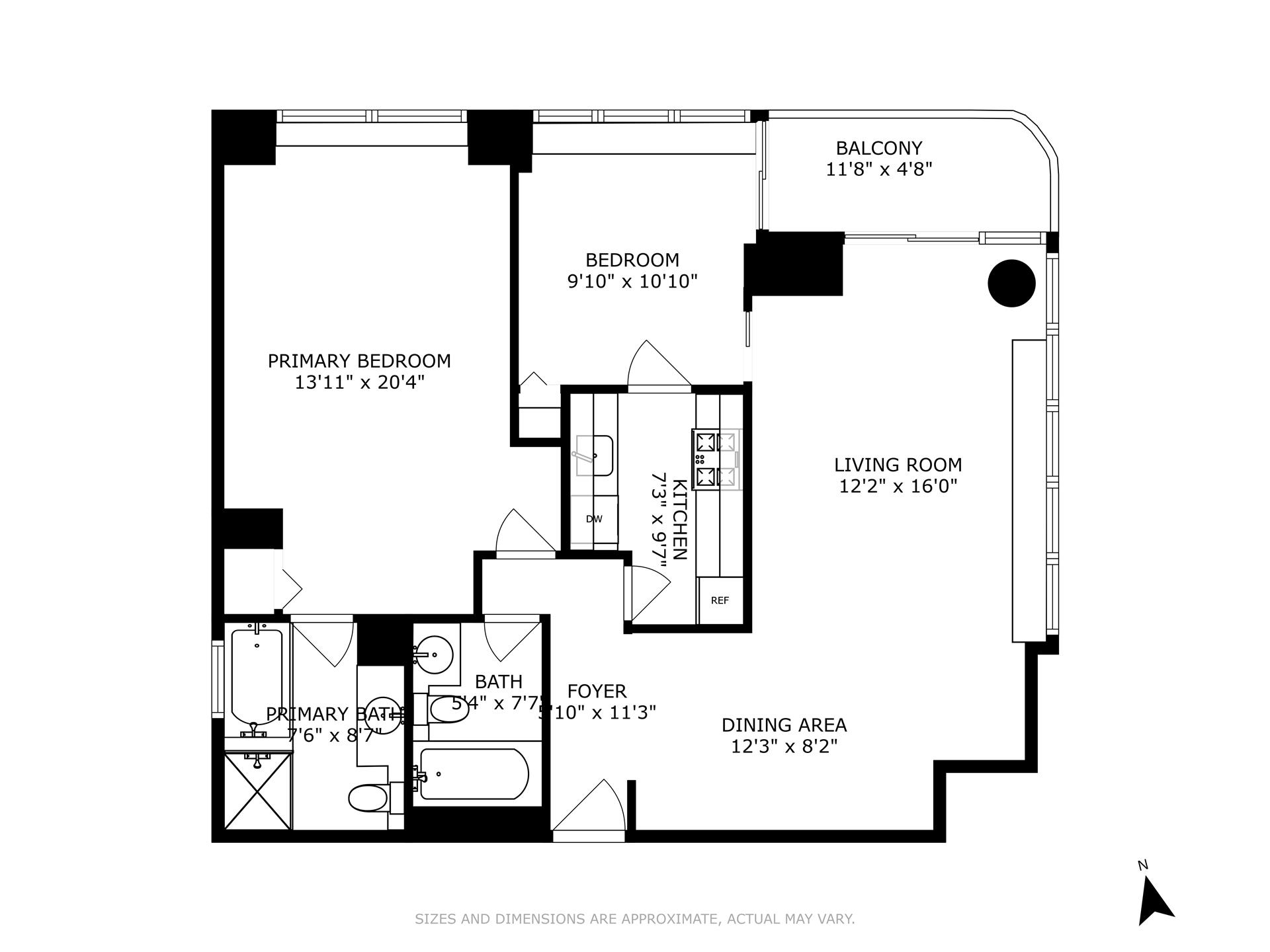 Floorplan for 530 East 76th Street, 10G