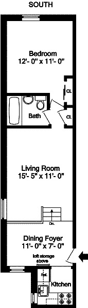 Floorplan for 2 West 90th Street, 2C