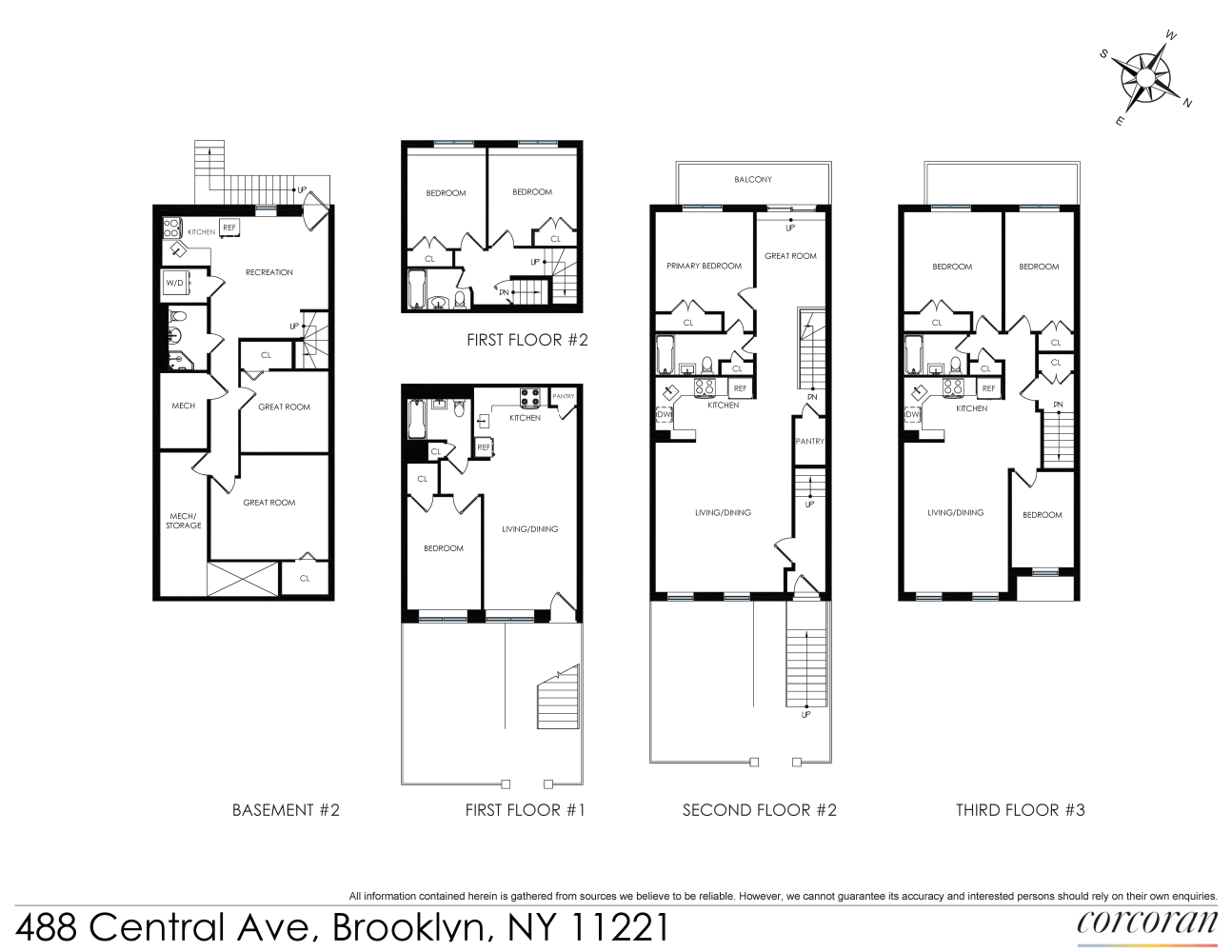 Floorplan for 488 Central Avenue