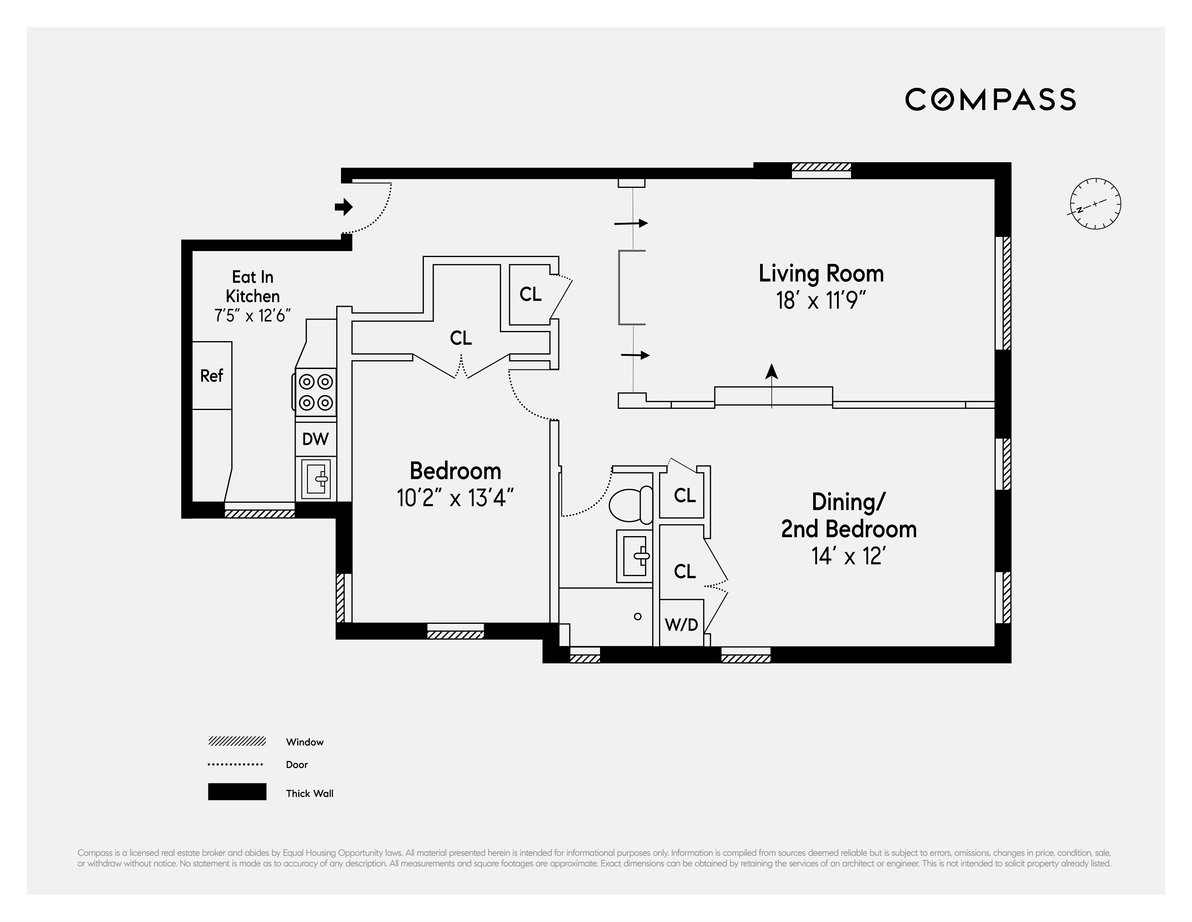 Floorplan for 20 Clinton Street, 4E