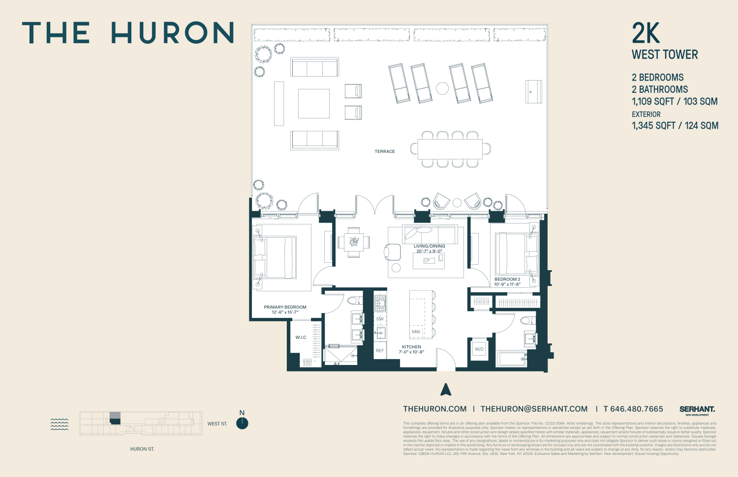 Floorplan for 29 Huron Street, 2KW