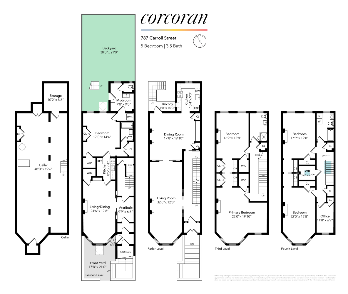 Floorplan for 787 Carroll Street