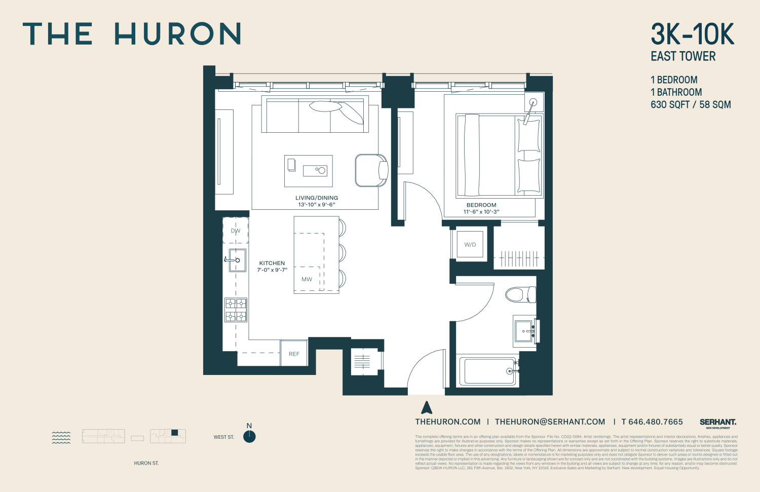 Floorplan for 29 Huron Street, 10KE