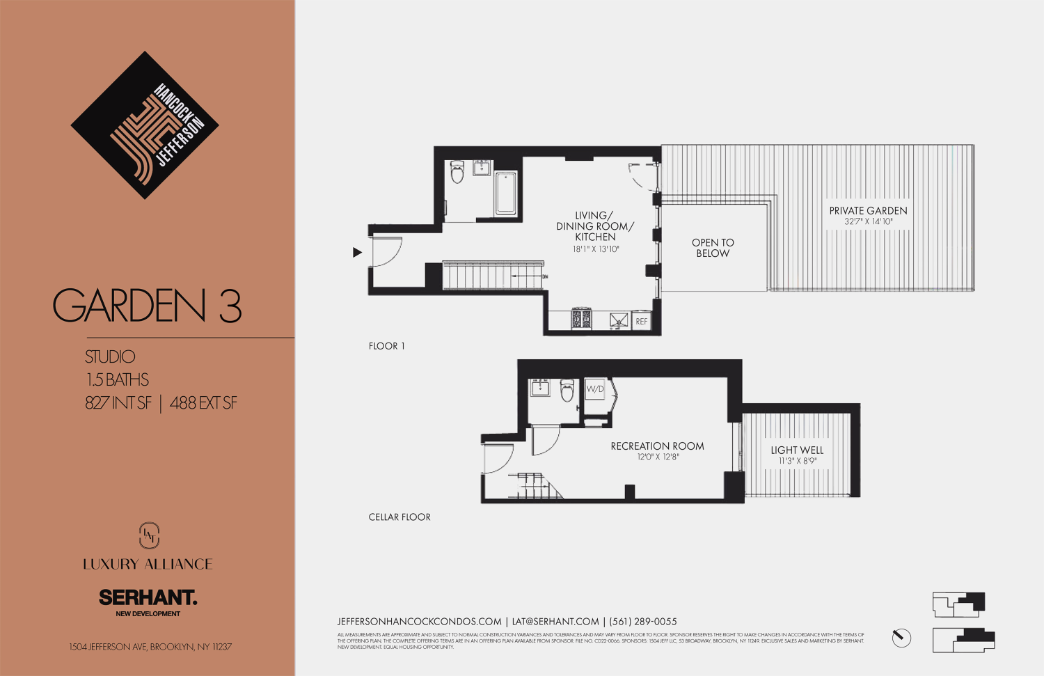 Floorplan for 1504 Jefferson Avenue, GDN3