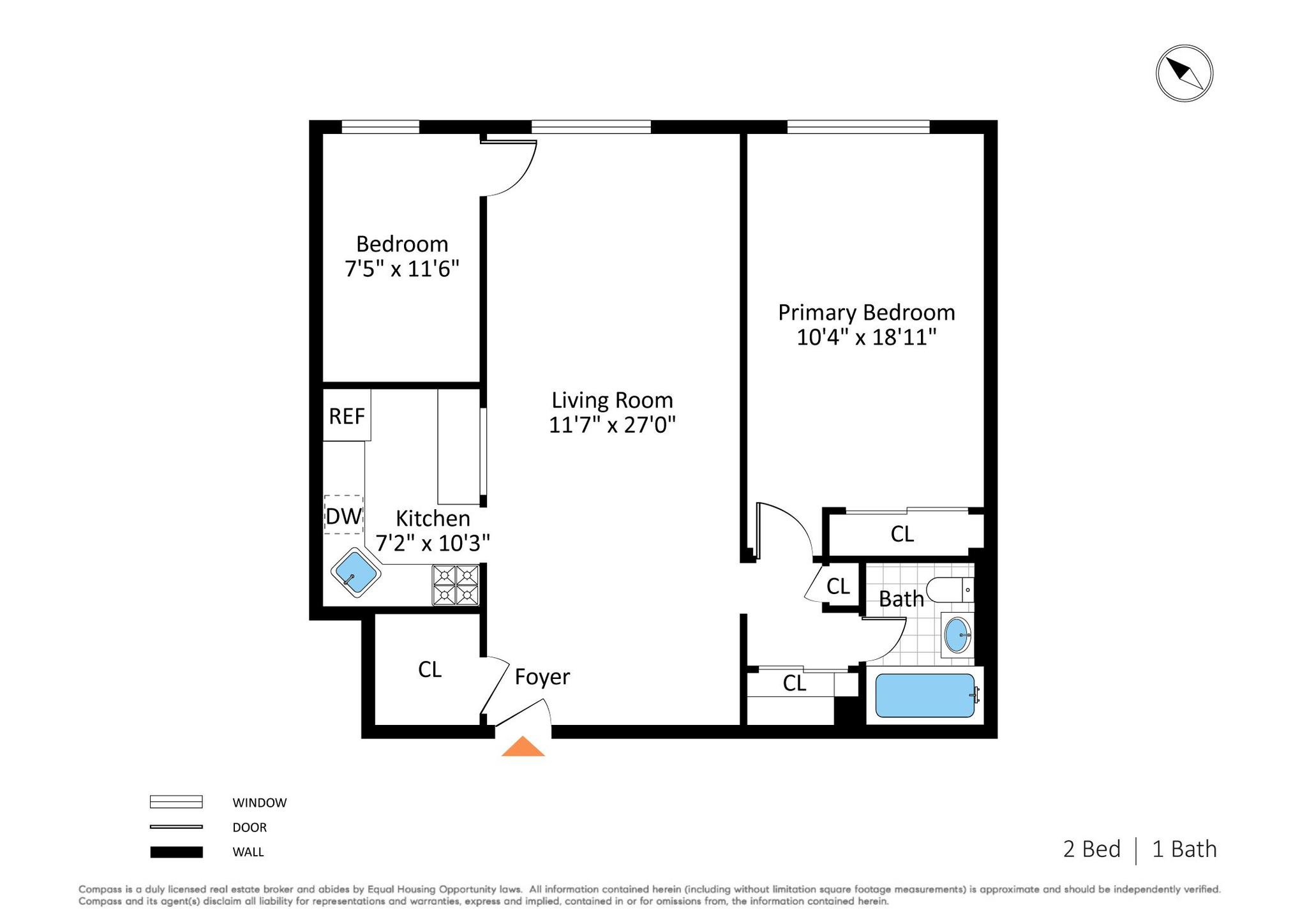 Floorplan for 800 Cortelyou Road, 5M