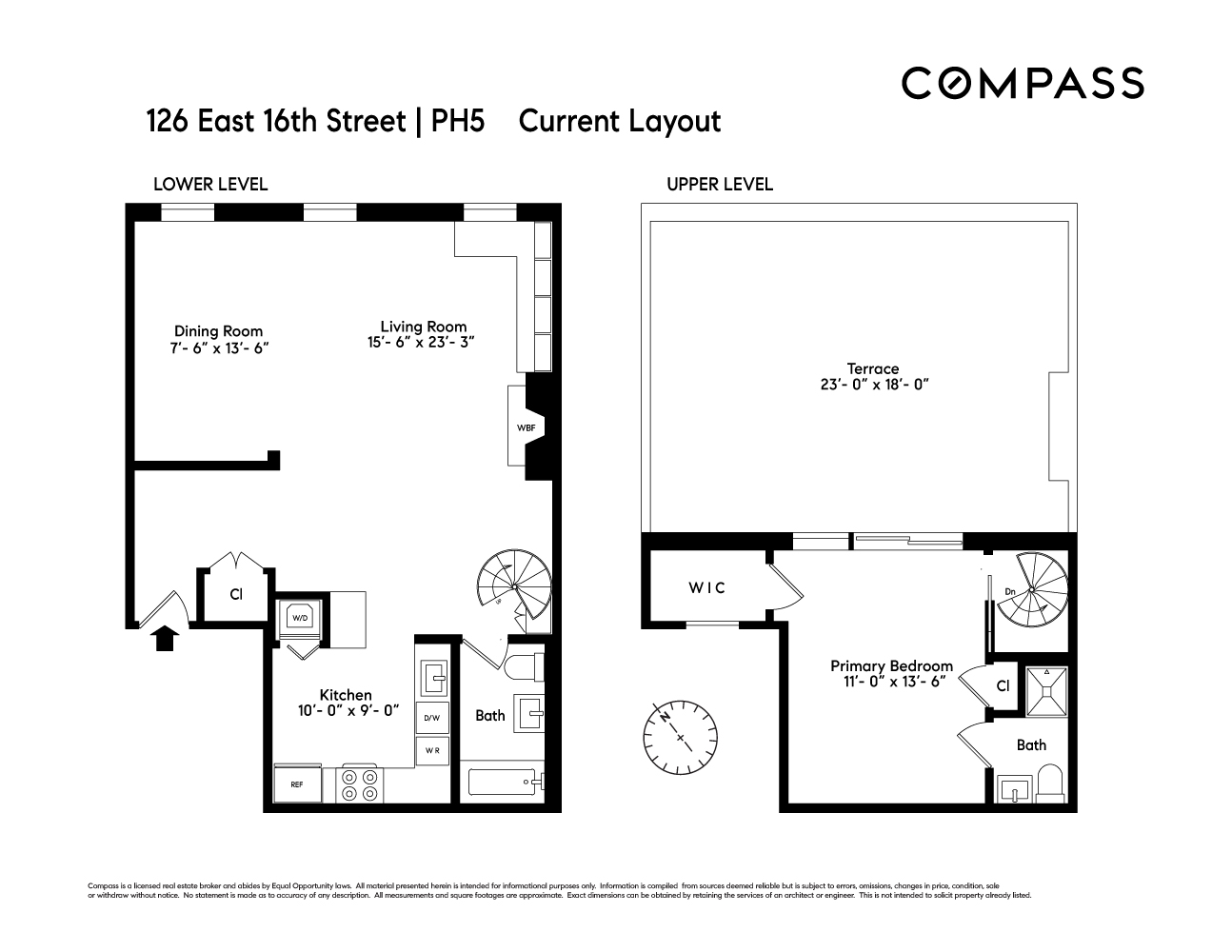 Floorplan for 126 East 16th Street, PH5A