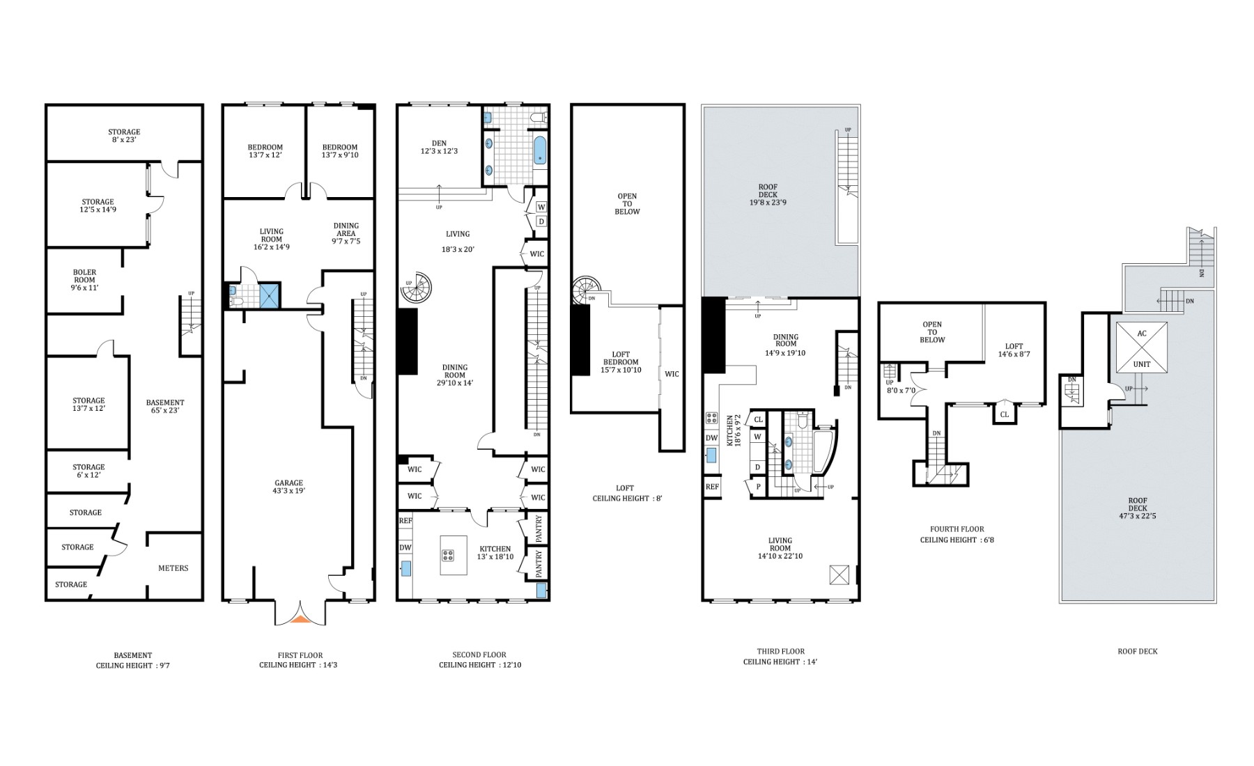 Floorplan for 124 Dekalb Avenue