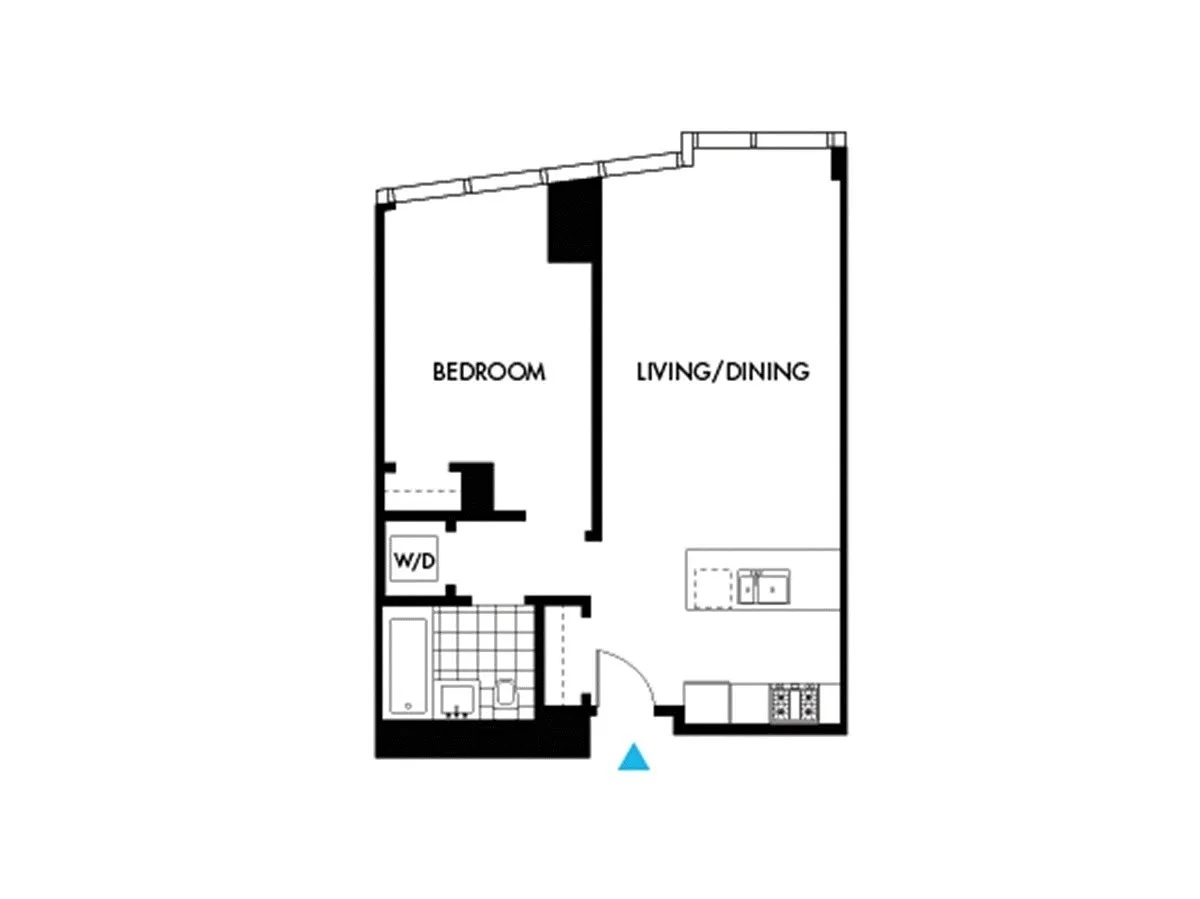 Floorplan for 300 East 23rd Street, 9E