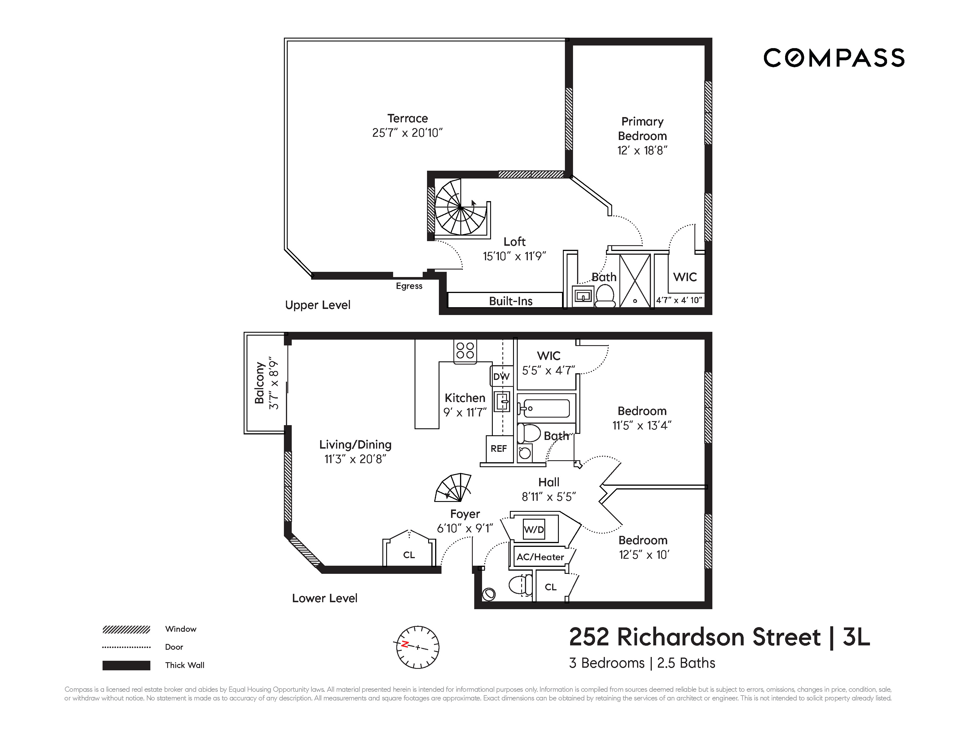 Floorplan for 252 Richardson Street, 3L