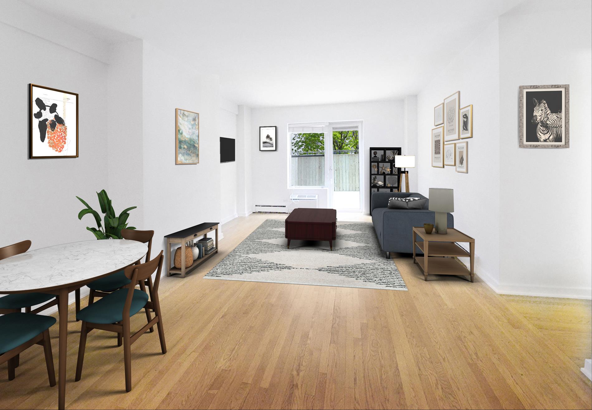 40 West 55th Street 1-E, Midtown West, Midtown West, NYC - 2 Bedrooms  
2 Bathrooms  
4 Rooms - 