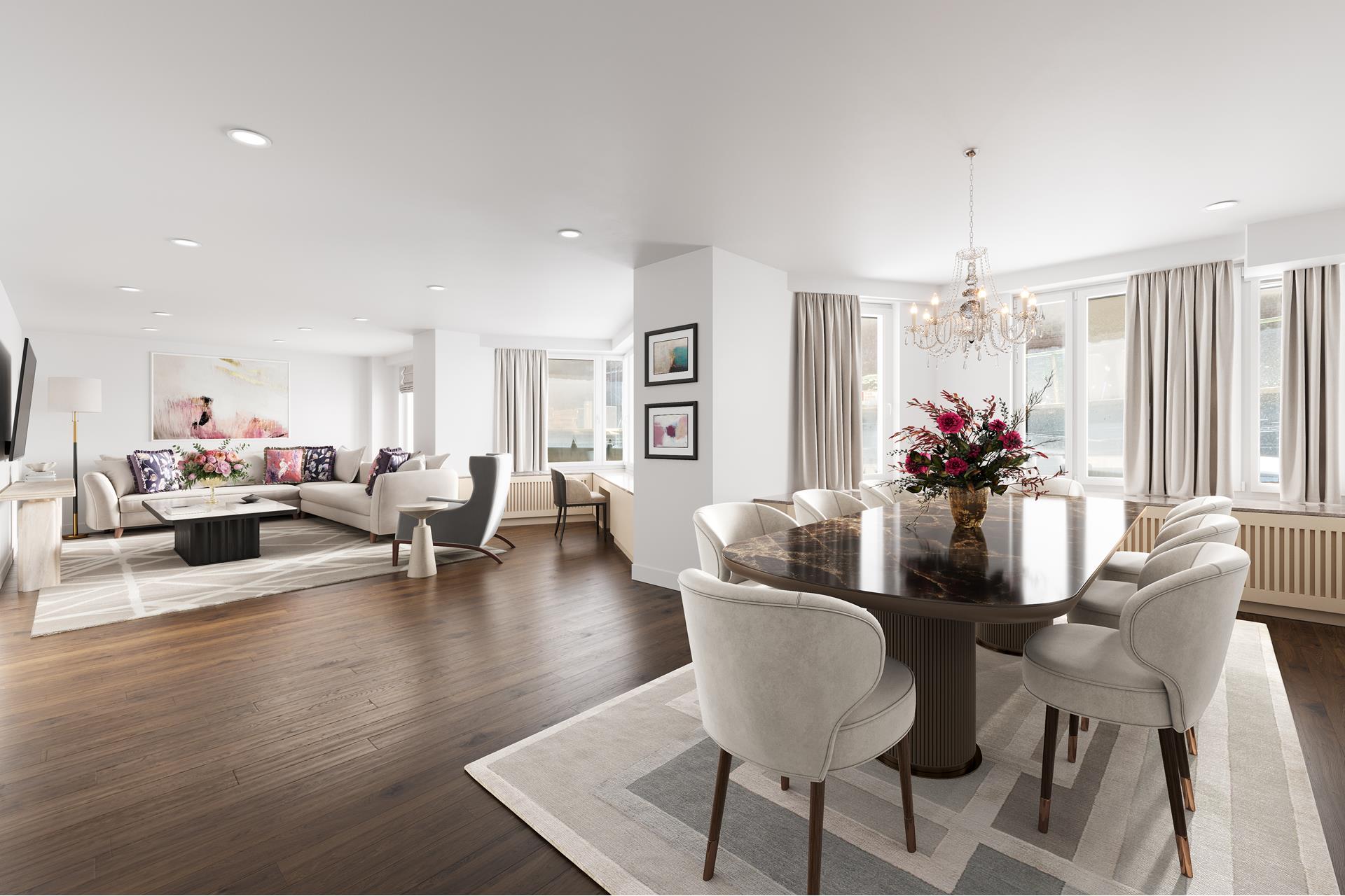 60 Sutton Place 2Ls, Sutton Place, Midtown East, NYC - 4 Bedrooms  
4.5 Bathrooms  
9 Rooms - 