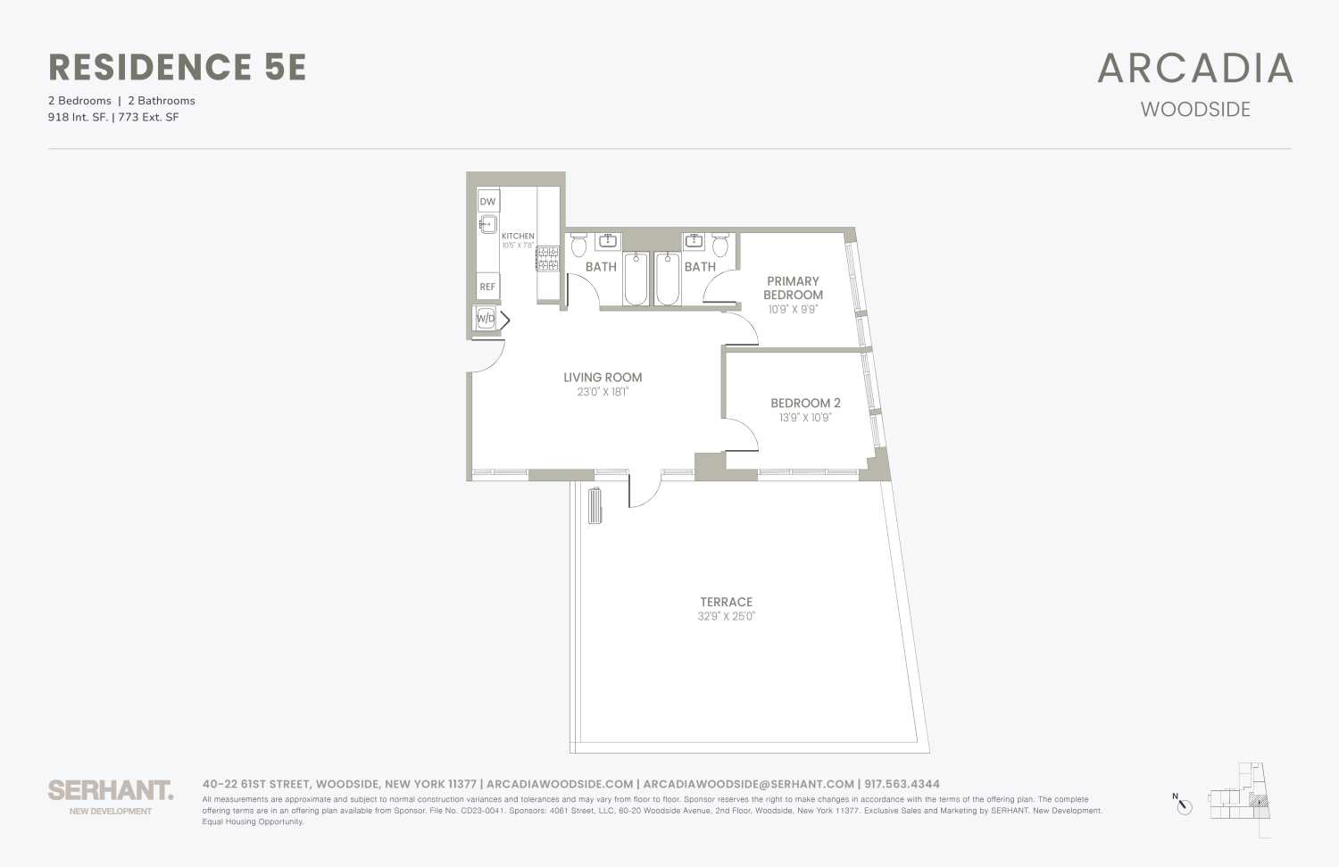 Floorplan for 40-22 61st Street, 5E