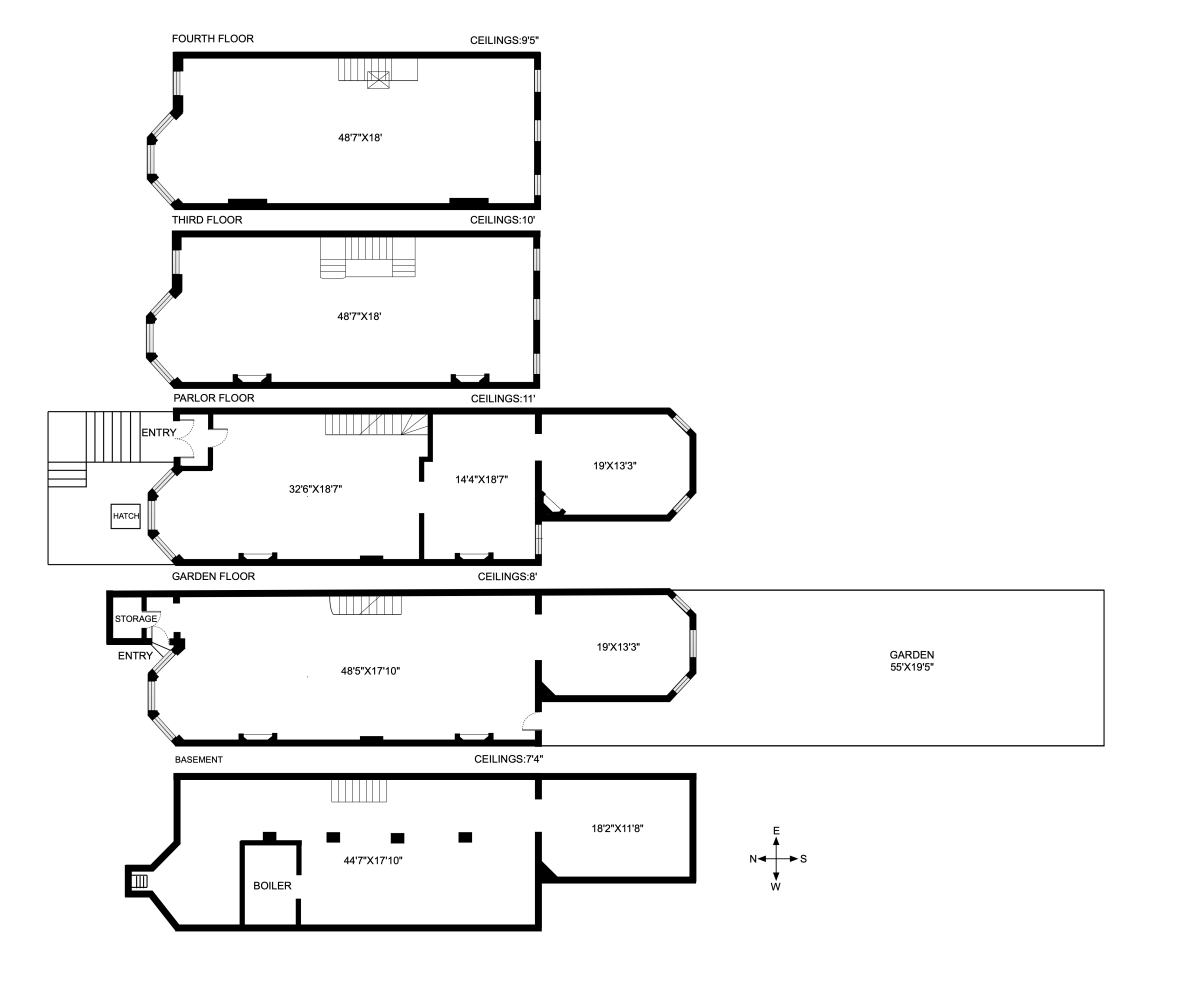 Floorplan for 872 Park Place