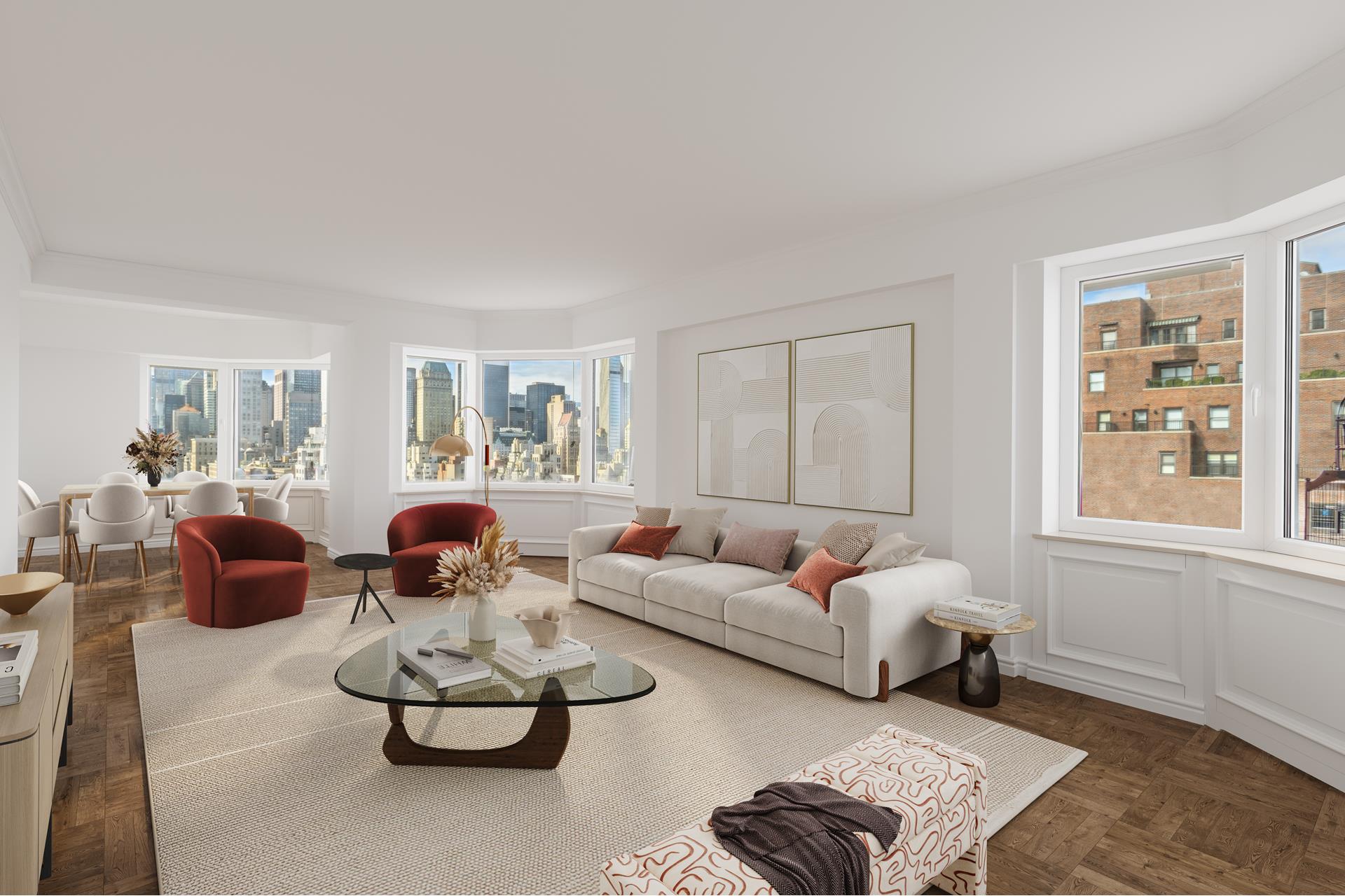 715 Park Avenue 19A, Lenox Hill, Upper East Side, NYC - 2 Bedrooms  
2 Bathrooms  
6 Rooms - 