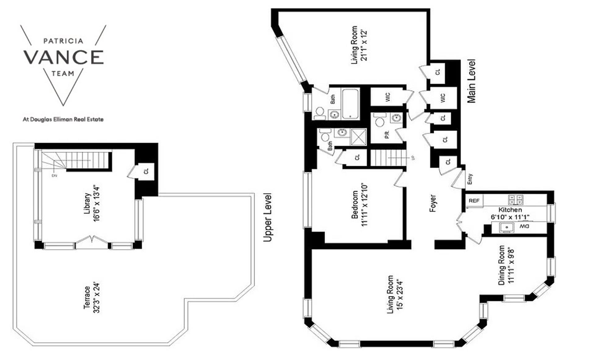 Floorplan for 715 Park Avenue, 19A