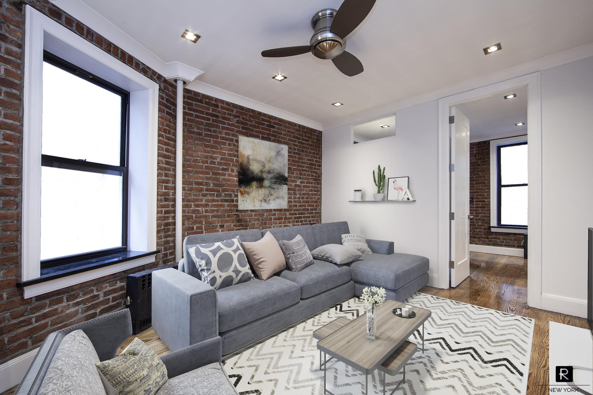 124 Ludlow Street 3-B, Lower East Side, Downtown, NYC - 1 Bedrooms  
1 Bathrooms  
4 Rooms - 