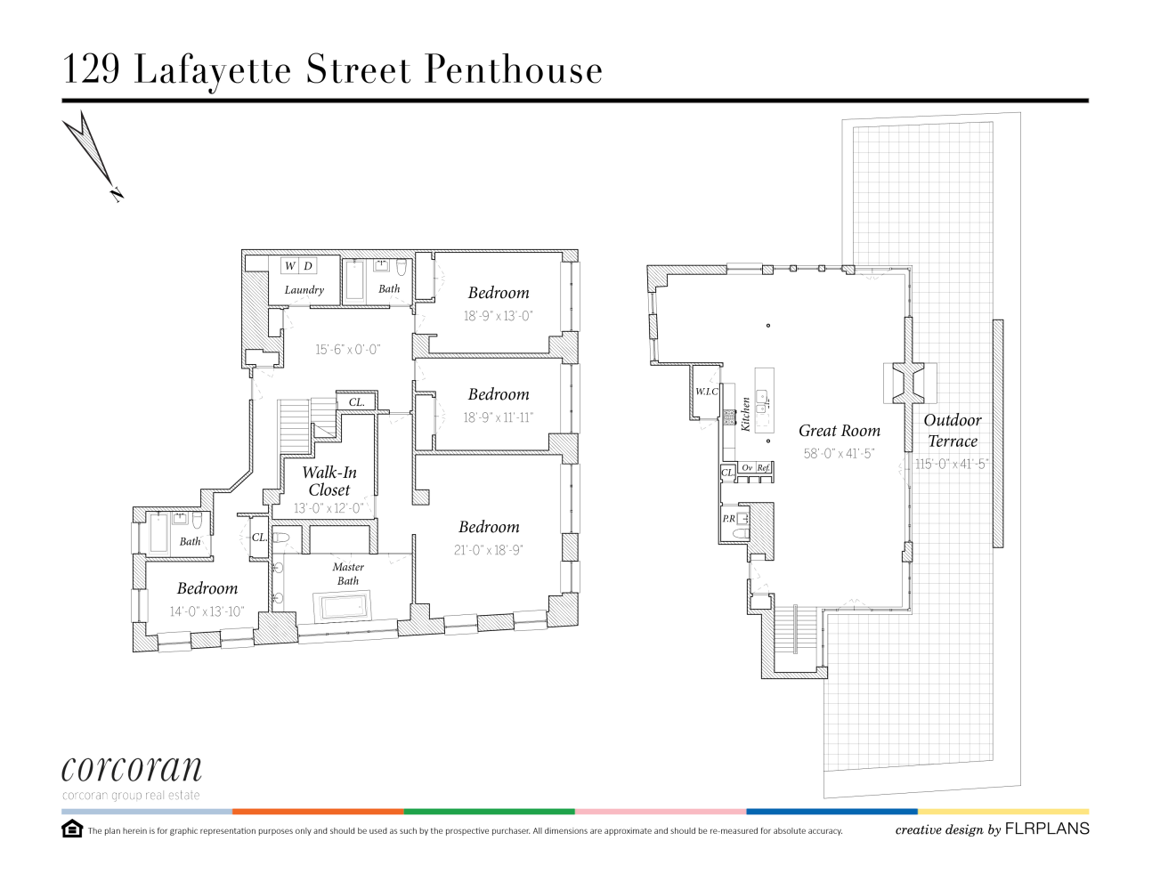 Floorplan for 129 Lafayette Street, PHA