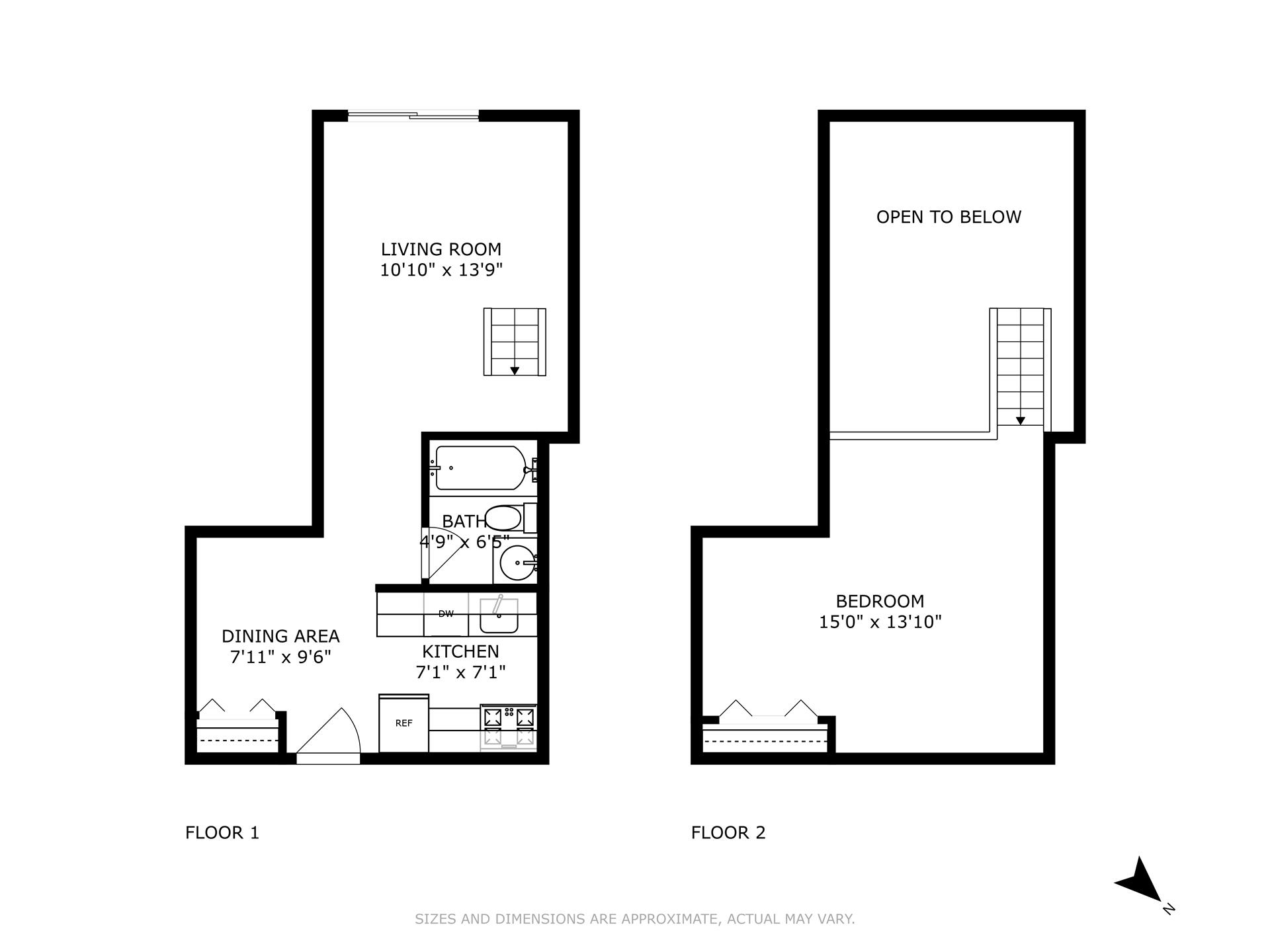 Floorplan for 215 East 24th Street, 617