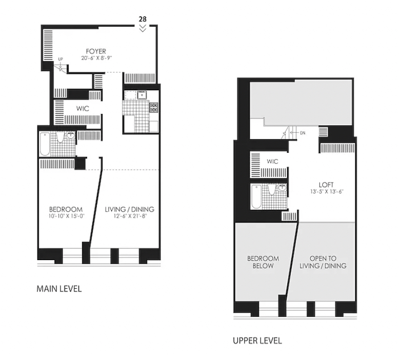 Floorplan for 666 Greenwich Street, 1028