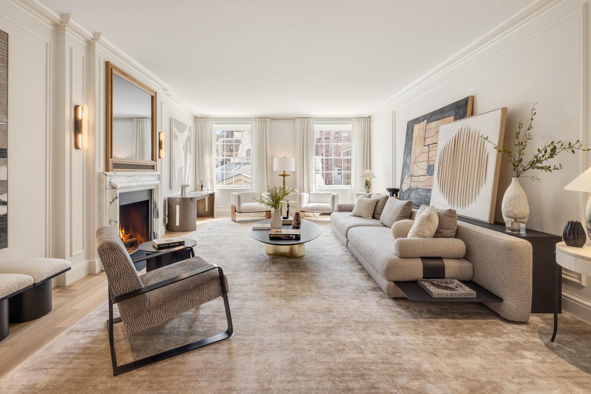 580 Park Avenue 6A, Lenox Hill, Upper East Side, NYC - 3 Bedrooms  
2.5 Bathrooms  
7 Rooms - 