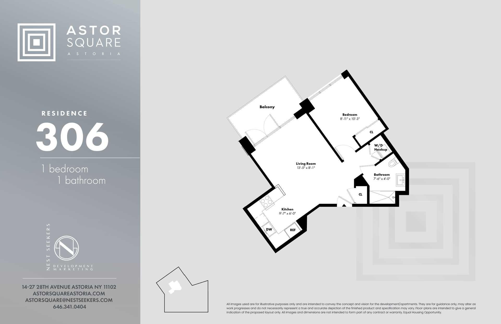 Floorplan for 14-27 28th Avenue, 306