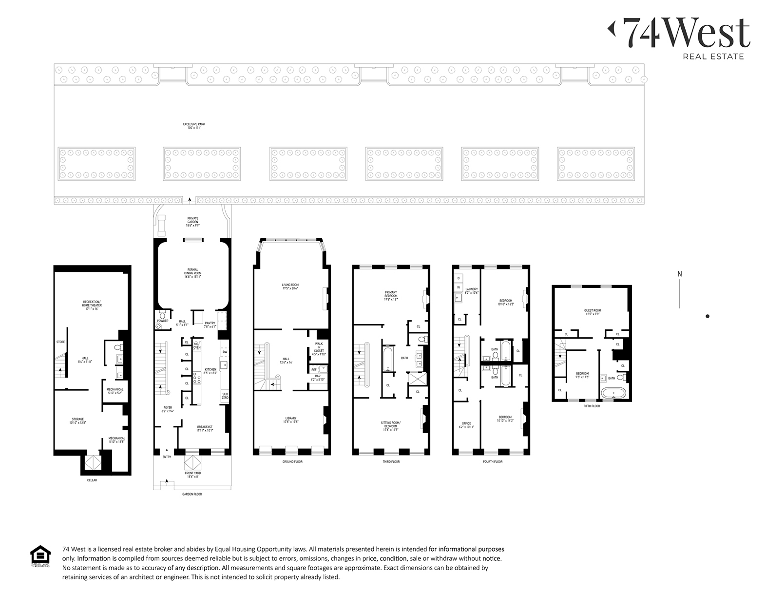 Floorplan for 163 East 65th Street