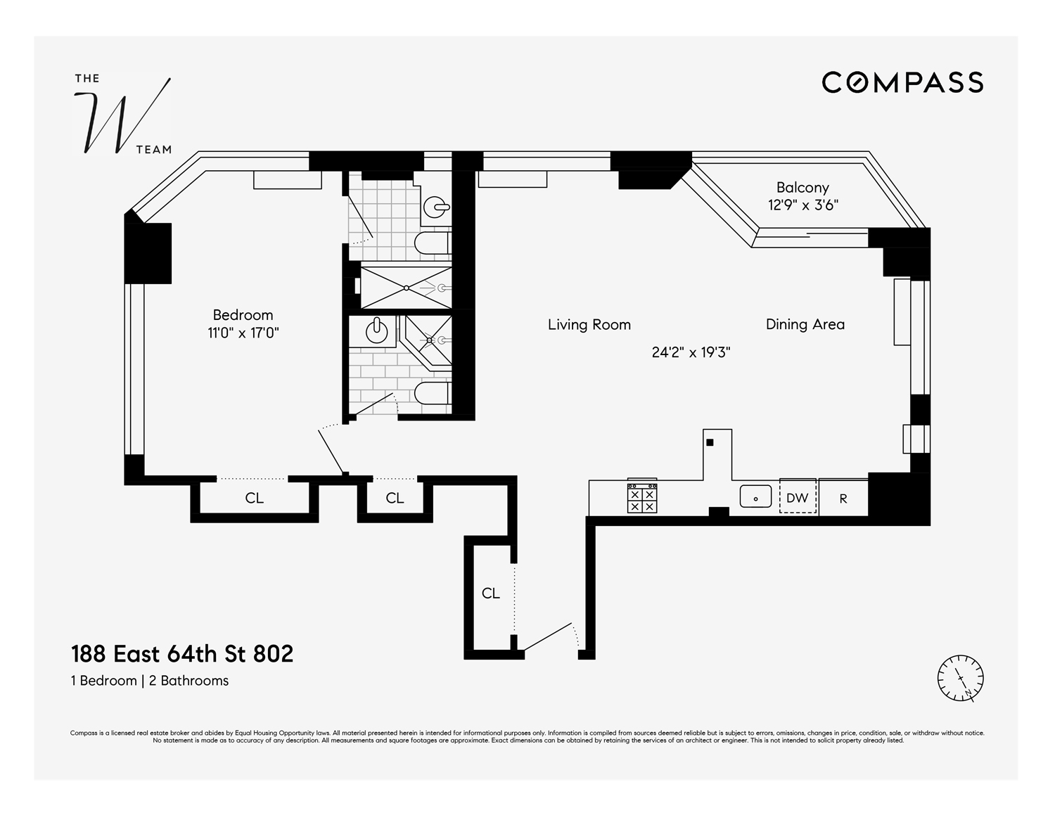 Floorplan for 188 East 64th Street, 802